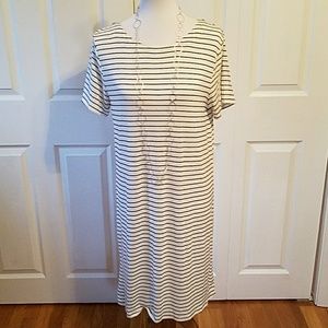Striped T-shirt Dress